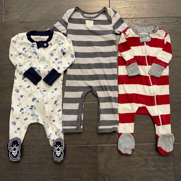Burt's Bees Baby Other - Burts Bees Baby 3 sleepers Newborn 0-3 months